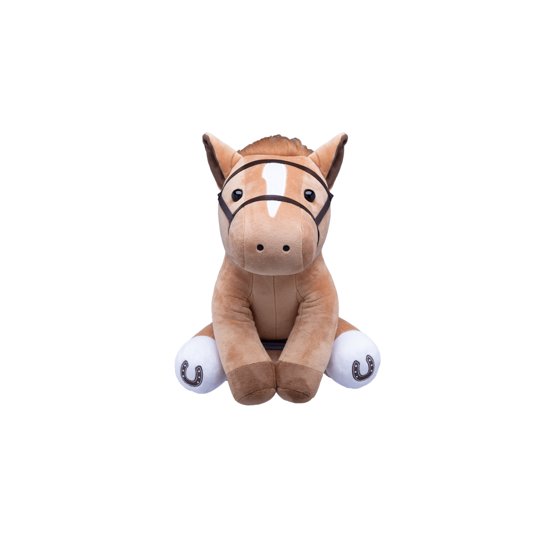 Jumbo best sale plush horse