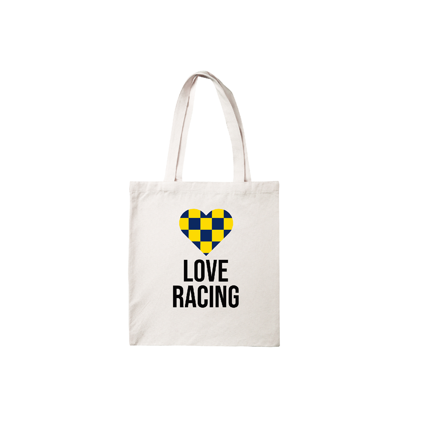 Picture of Love Racing Tote Bag